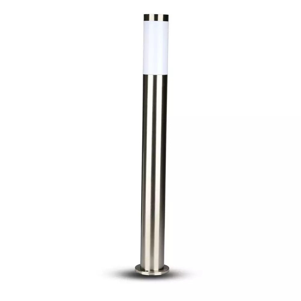 LED buitenlamp - 80cm - RVS pilaar - BOLLARD E27 LED buitenlamp - 80cm - RVS pilaar - BOLLARD E27
